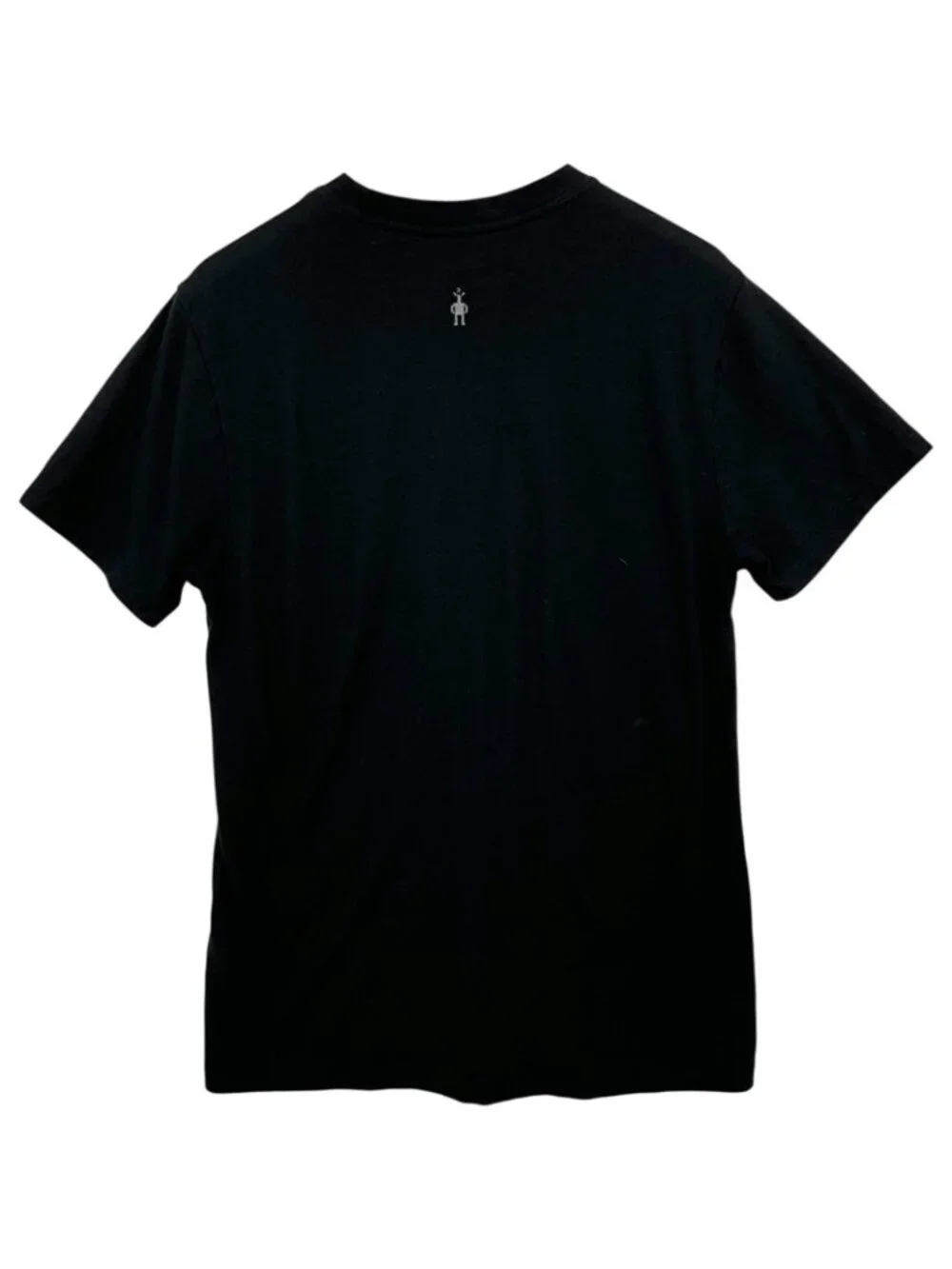 Smartwool Night Camp Graphic Tee Shirt Unisex Medium Black Merino Cotton Outdoor